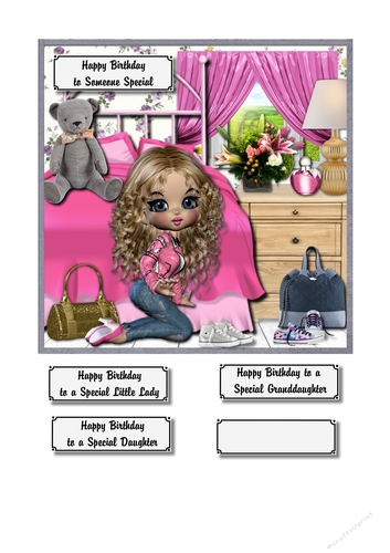 Special Little Lady Birthday