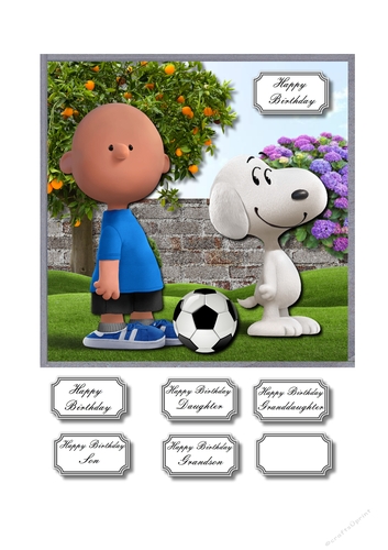 Charlie Brown and Snoopy 