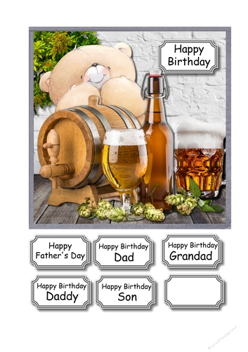 Forever friends home brew birthday or fathers day