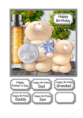 Forever friends the Boss birthday or fathers  day