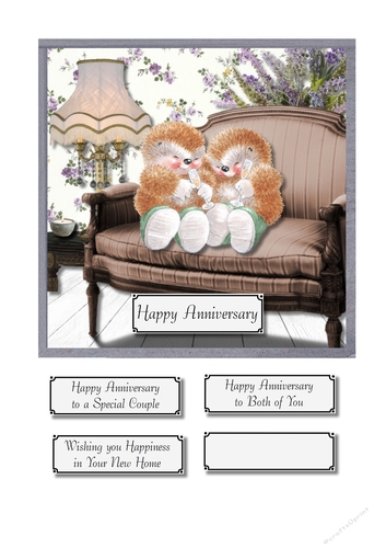 Anniversary or new home