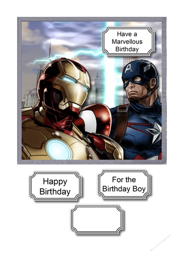 Captain America and Iron Man