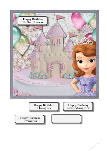 Birthday princess