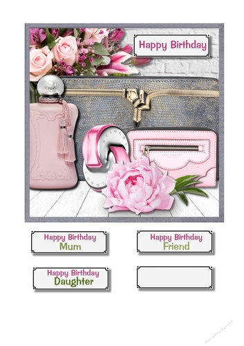 Ladies accessories mainly pink
