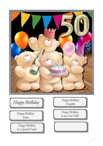 Forever friends milestone birthday50