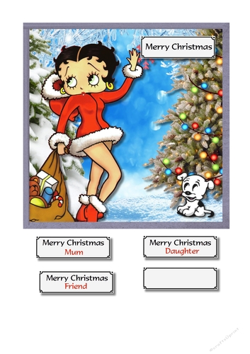 Betty Boop Christmas