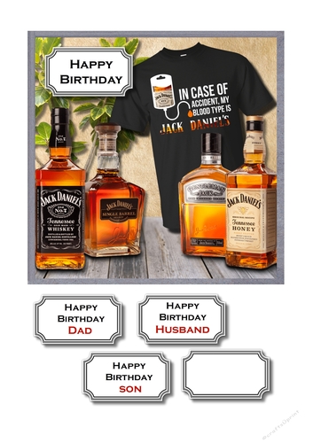In case of emergency my blood type is JD