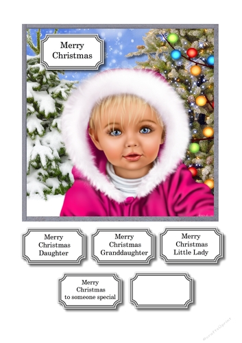 Merry Christmas little lady