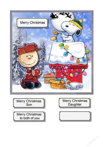 Charlie Brown and Snoopy Christmas