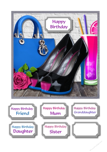 Ladies accessories in vibrant colours