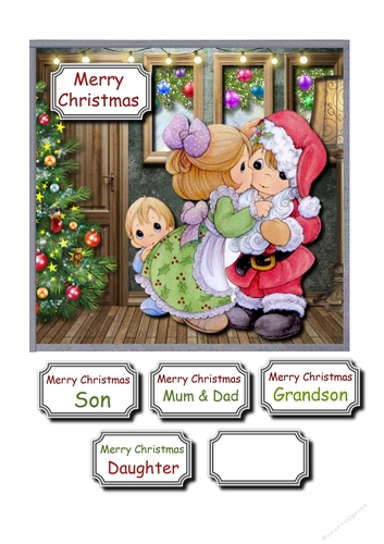 I saw Mummy kissing Santa Clause