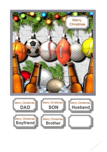 Balls, beer and baubles