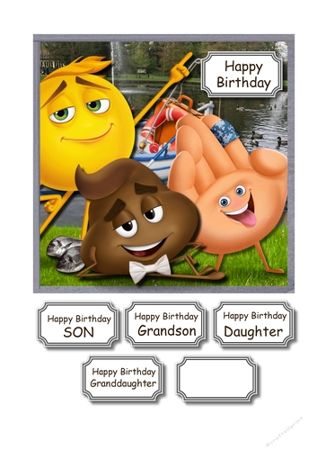 Emoji fishing trip