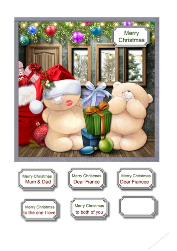 Forever Friends Christmas Kiss