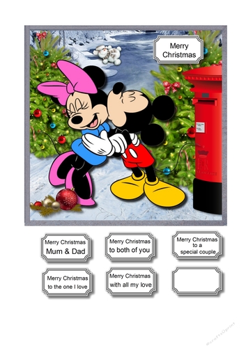 Mickey and Minnie Christmas