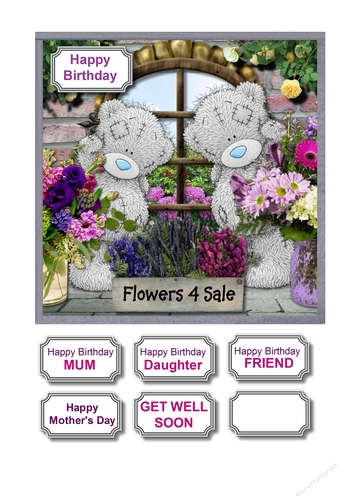 Tatty teddy flower shop