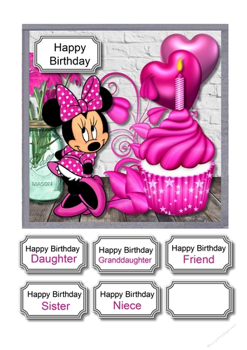 Minnie mouse birthday