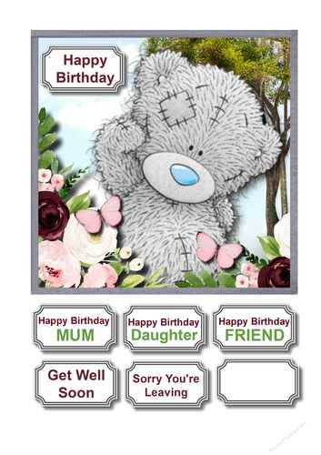 Tatty teddy floral