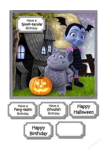 Vampirina birthday or halloween