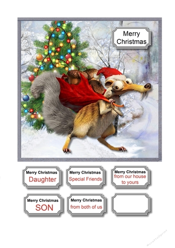 Christmas sloth