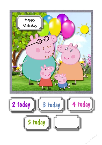 Peppa Pig Birthday