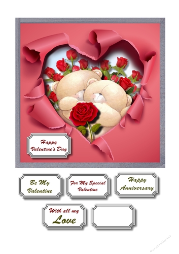 Forever Friends Valentine or Anniversary