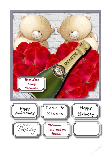Valentine or Anniversary forever friends