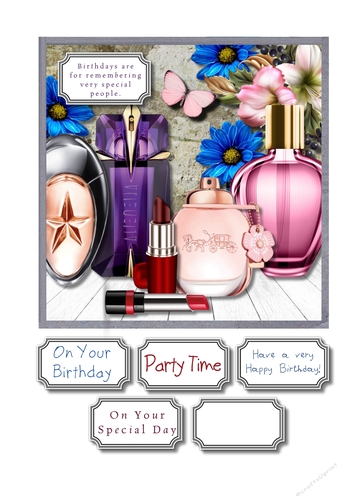Perfume and flowers