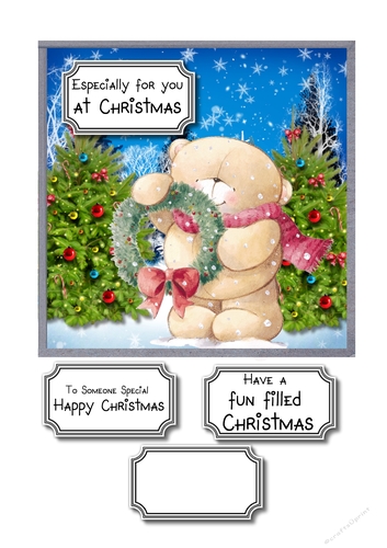 Forever friends christmas bear