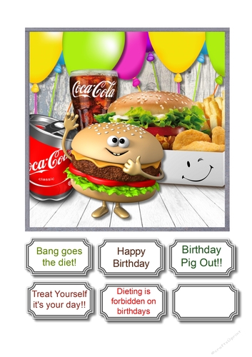 Bang goes the diet