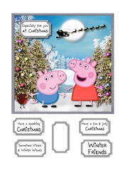 Peppa and George Christmas