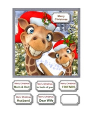 Christmas???? youre having a giraffe!!!