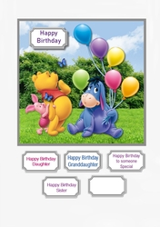 Eeyore and friends Birthday