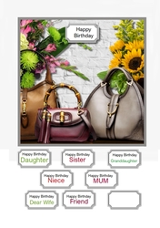 Flowers and Handbags