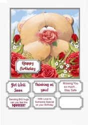 Forever Friends Rose Garden all occasion card topper