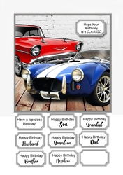Classic car birthday