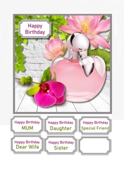 Perfume and flowers