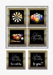 Pub games multi frame card topper