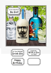 Let the celebrations Be Gin Male