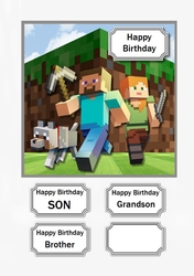Minecraft Birthday