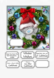 Tatty Teddy Christmas Wreath
