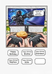 GAME ON Its your Birthday Adult