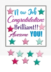 NEW JOB Congratulations