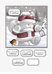 Forever Friends Vintage Santa