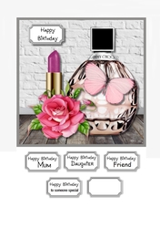 Perfume and petals