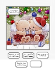 Cosy Christmas Teddies