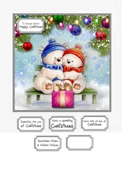 Christmas teddies the gift
