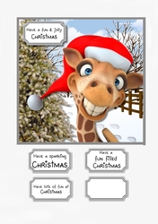Jolly Giraffe Christmas