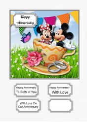 Mickey and Minnie Anniversary