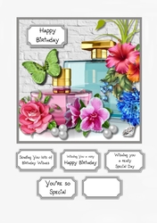 Perfume, petals and pearls